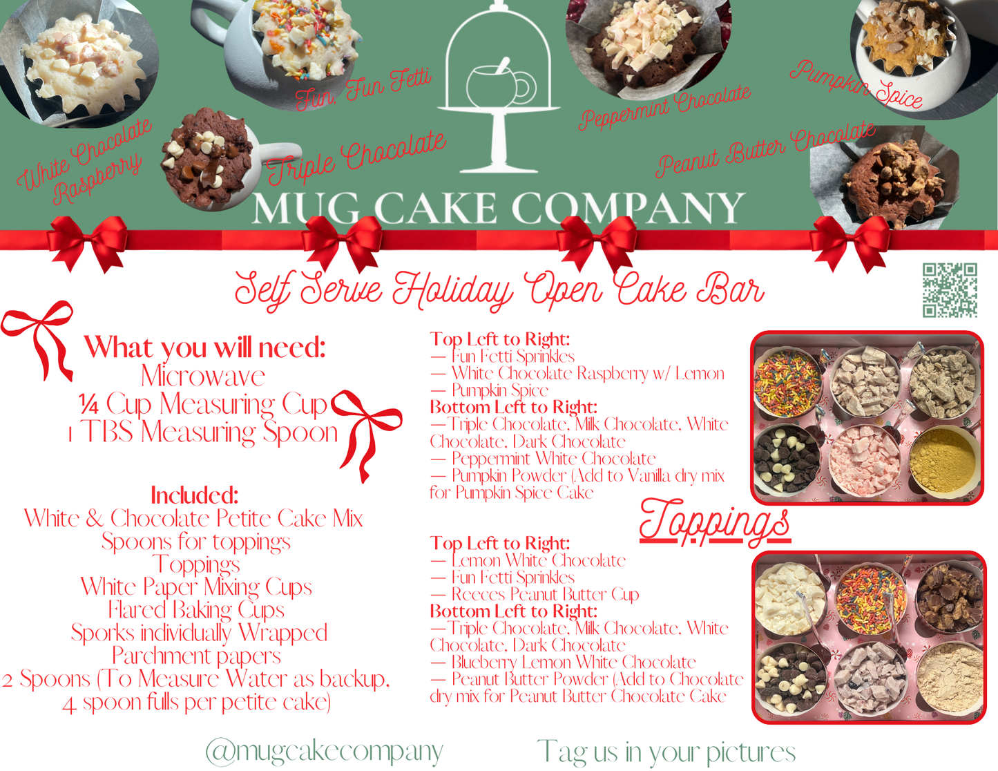 Open Cake Bar- Self Serve