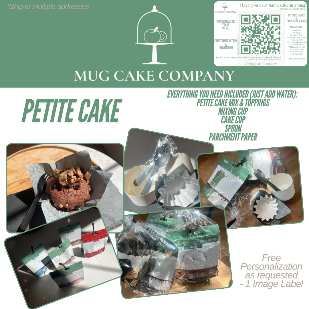 Bach Weekend & Special Occasions- Petite Cakes (2 cakes) with Setup